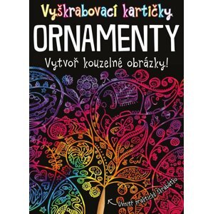 Vyškrabovací kartičky ORNAMENTY - Vytvoř kouzelné obrázky