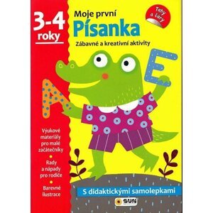 Moje první Písanka 3 - 4 roky - Zábavné a kreativní aktivity