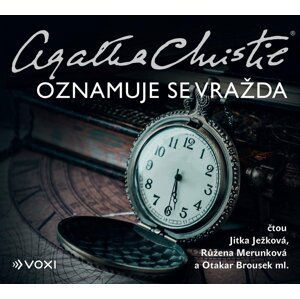 Oznamuje se vražda - CDmp3 (Čte Jitka Ježková, Růžena Merunková, Otakar Brousek ml.) - Agatha Christie