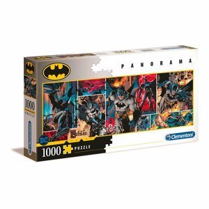 Clementoni Puzzle Panorama - Batman, 1000 dílků - Clementoni