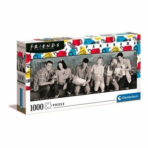 Clementoni Puzzle Panorama - Friends, 1000 dílků - Clementoni