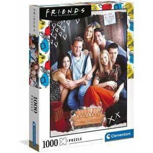 Clementoni Puzzle - Friends, 1000 dílků
