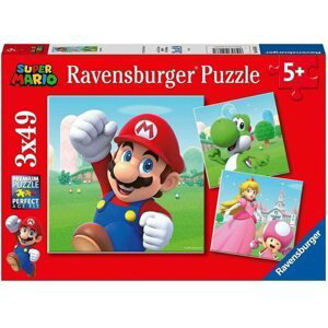 Ravensburger Puzzle - Super Mario 3x49 dílků
