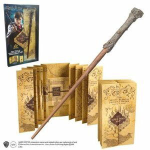 Harry Potter: Pobertův plánek a hůlka Harryho Pottera Sada - EPEE Merch - Noble Collection