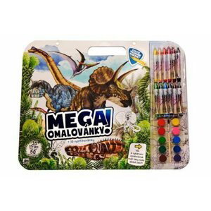 Dinosauři - Mega omalovánkový set
