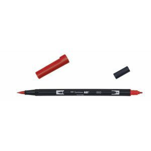 Tombow Oboustranný štětcový fix ABT - warm red