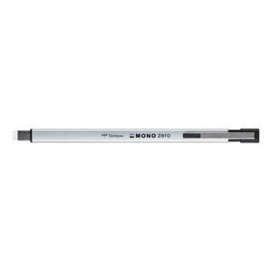 Tombow Gumovací tužka Mono Zero METAL 2,5 x 5 mm - stříbrná