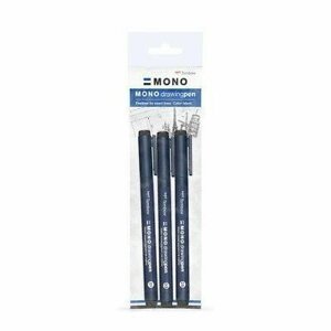 Tombow Fineliner MONO drawing pen 3 ks