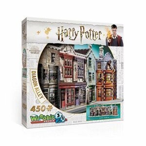 Puzzle 3D Harry Potter: Příčná ulice 450 dílků