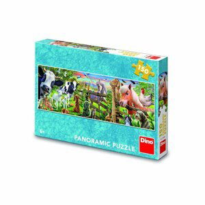 Puzzle Farma Panoramic 150 dílků - Dirkje