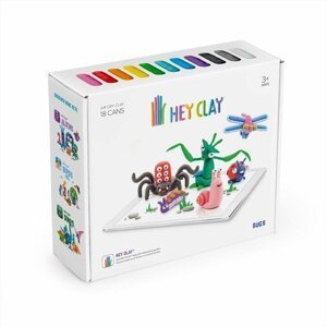 Hey Clay Kreativní modelovací sada - Brouci (18 ks modelíny) -  TM Toys