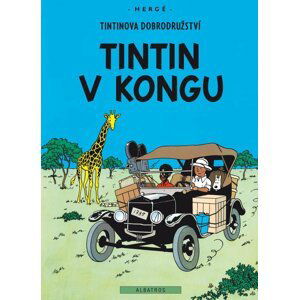 Tintin (2) - Tintin v Kongu - Hergé