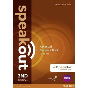 Speakout Advanced Student´s Book with Active Book with DVD with MyEnglishLab, 2nd - Antonia Clare