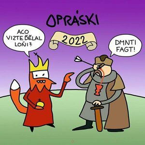 Opráski - nástěnný kalendář 2022 - jaz