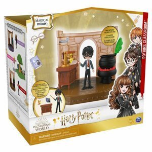 Harry Potter Učebna míchání lektvarů s figurkou Harryho - Spin Master P.lushes