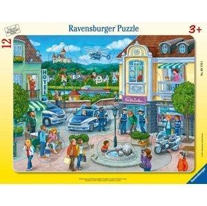 Ravensburger Puzzle - Policejní zásah 12 dílků