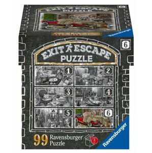 Ravensburger Puzzle Exit - Garáž 99 dílků