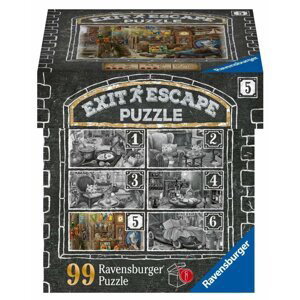 Ravensburger Puzzle Exit - Podkroví 99 dílků