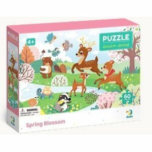 Dodo Puzzle roční období - Jarní květy 60 dílků
