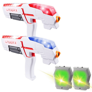 LASER X pistole na infračervené paprsky sada pro 2 hráče - Spin Master Pog Party