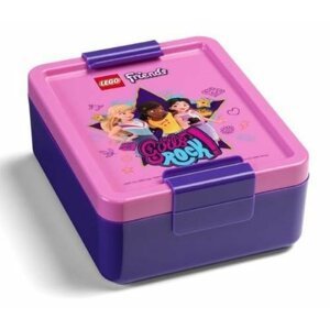 Box na svačinu LEGO Friends Girls Rock - fialová