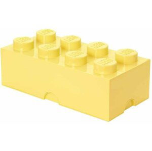 Úložný box LEGO 8 - světle žlutý