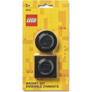 Magnetky LEGO set - černé 2 ks