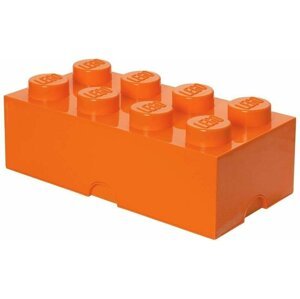 Úložný box LEGO 8 - oranžový