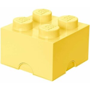 Úložný box LEGO 4 - světle žlutý