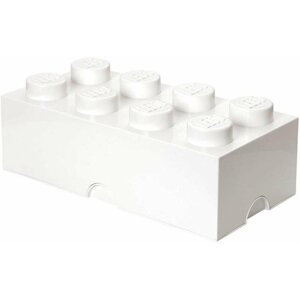 Úložný box LEGO 8 - bílý