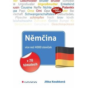 Němčina více než 4000 slovíček v 70 tématech - Jitka Koubková