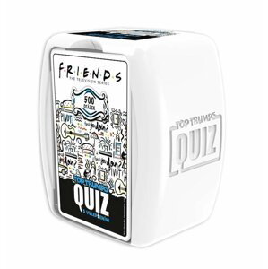 TOP TRUMPS QUIZ Friends CZ (Přátelé) - kvízová karetní hra - Alltoys