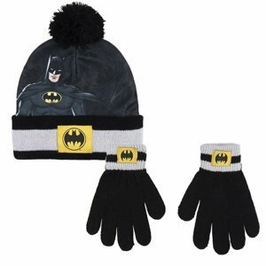 Sada čepice + rukavice Batman - Alltoys Cerdá