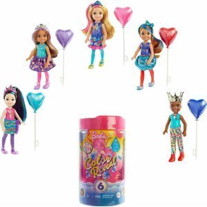 Barbie color reveal Chelsea konfety - Mattel Barbie