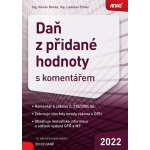 ANAG Daň z přidané hodnoty s komentářem - Václav Benda