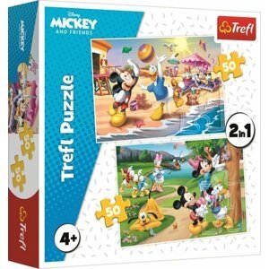 Mickey Mouse a jeho přátelé 2x50 dílků