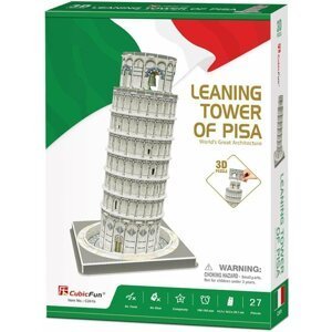 Puzzle 3D - Šikmá vež v Pise 21 dílků