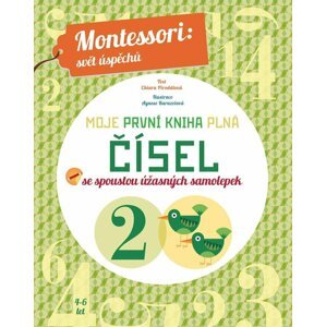 Moje první kniha plná čísel se spoustou úžasných samolepek (Montessori: Svět úspěchů) - Chiara  Piroddi