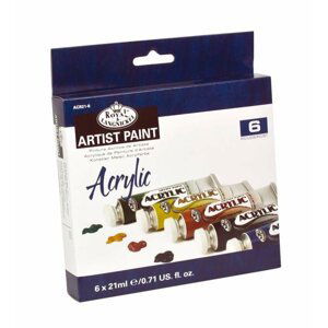 Akrylové barvy Royal & Langnicke ARTIST 6x21 ml