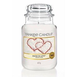 YANKEE CANDLE Snow in Love svíčka 625g