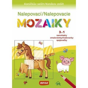 Nalepovací mozaiky - Koníčkův sešit