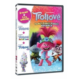 Trollové: Tanči! Tanči! Tanči! kolekce 3 DVD