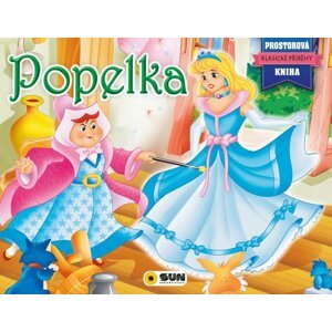 Popelka - Prostorová kniha