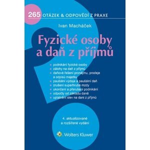 Fyzické osoby a daň z příjmů - Ivan Macháček