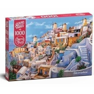 Cherry Pazzi Puzzle - Color di Santorini 1000 dílků