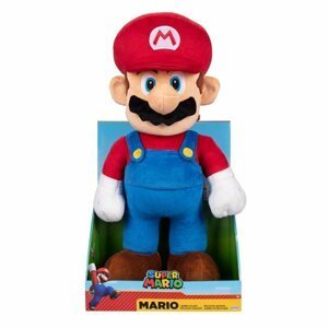 Plyšák Super Mario - Mario, velikost Jumbo 30 cm - Tarabanik