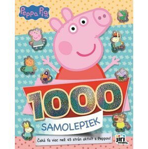 Prasiatko Peppa - 1000 samolepiek aktivity