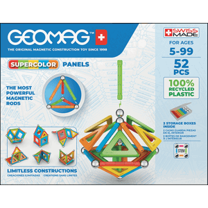 Stavebnice Geomag Supercolor panels 52 pcs