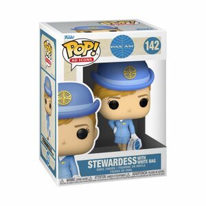 Funko POP Ad Icons: Pan Am- Stewardess w/White Bag