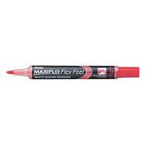 Popisovač na bílé tabule Pentel Maxiflo Flex-Feel - červený